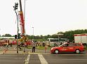 Schwerer Unfall mit Reisebus Lohmar Donrather Dreieck P564